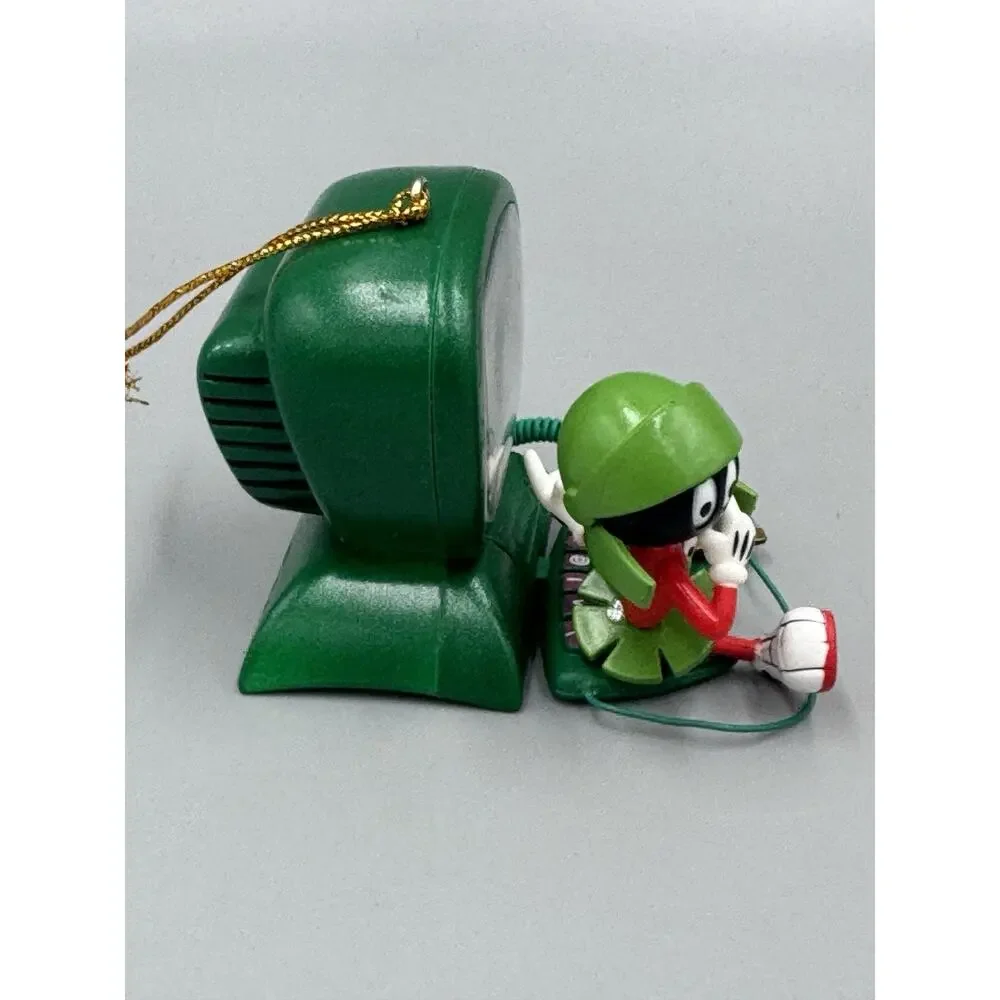 Vintage Looney Tunes Marvin The Martian with Computer Christmas Ornament